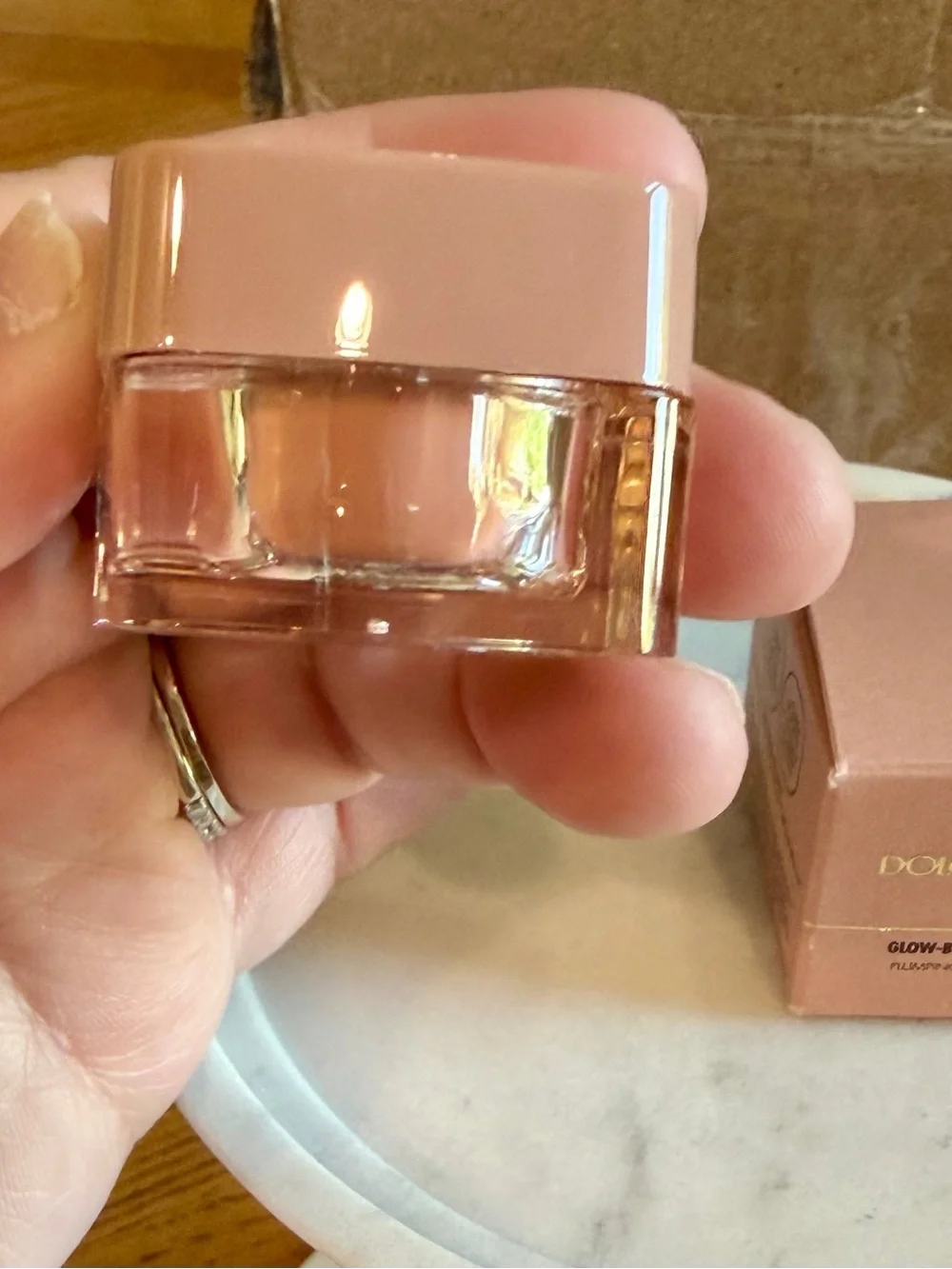 Dolce & Gabbana Glow-Bounce Ceramide Cream Moisturizer Sample 0.15 fl oz